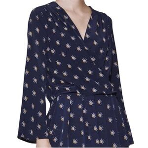 SIR the Label Indra Sun Ray Silk Blouse - Size 1